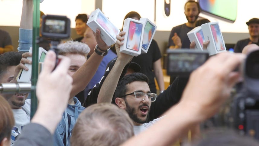 Apple iPhone X hits stores, tech giants face US Congress