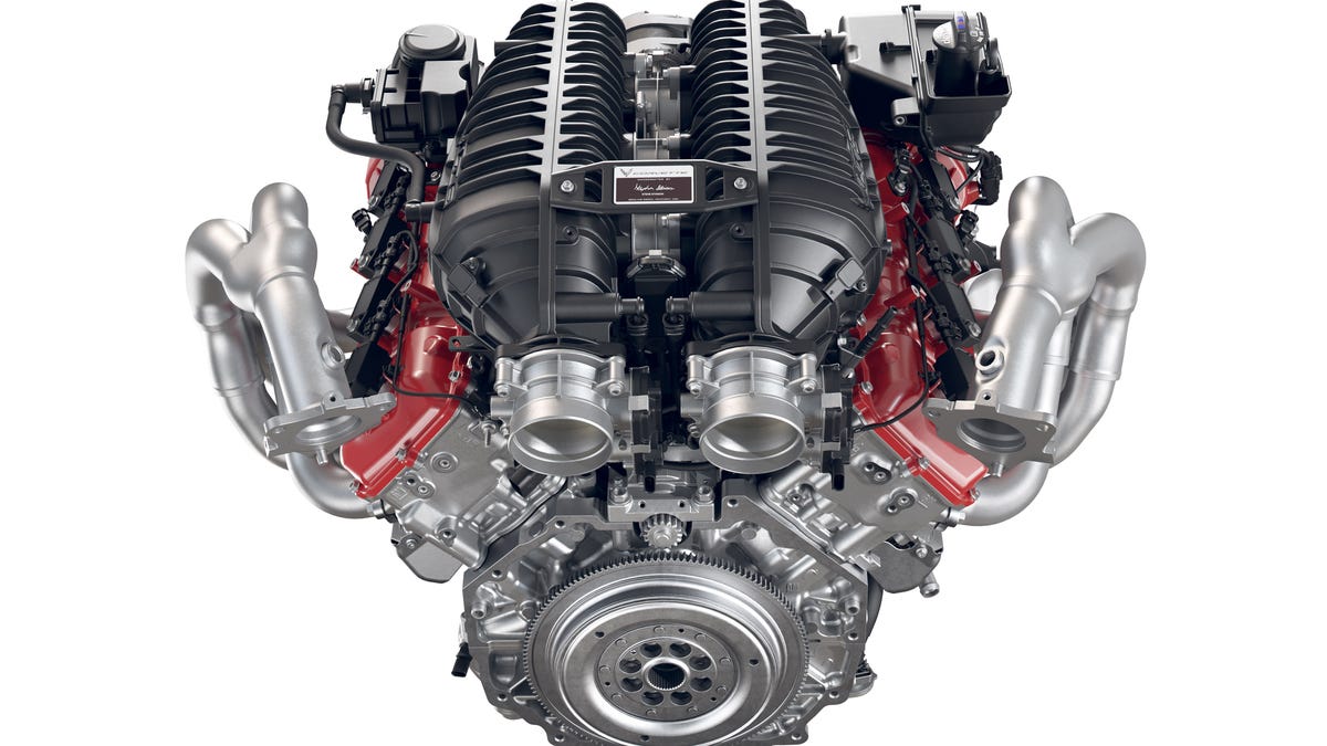 2023 Chevy Corvette Z06 Engine - front