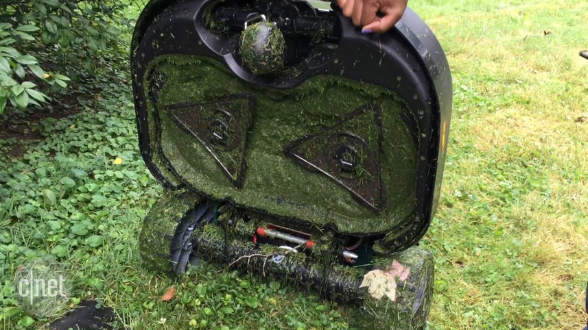 The Robomow Diaries: Robot lawnmower powers through soggy conditions on inaugural run
