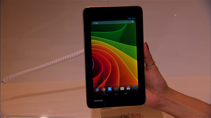 Toshiba Excite 7 hands-on