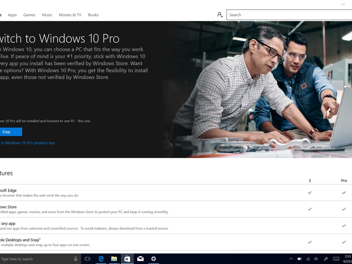 How To Switch From Windows 10 S To Pro, And Back Again - Cnet