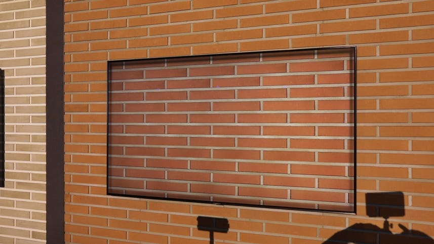 Samsung TVs use your wall as a screen saver to blend in