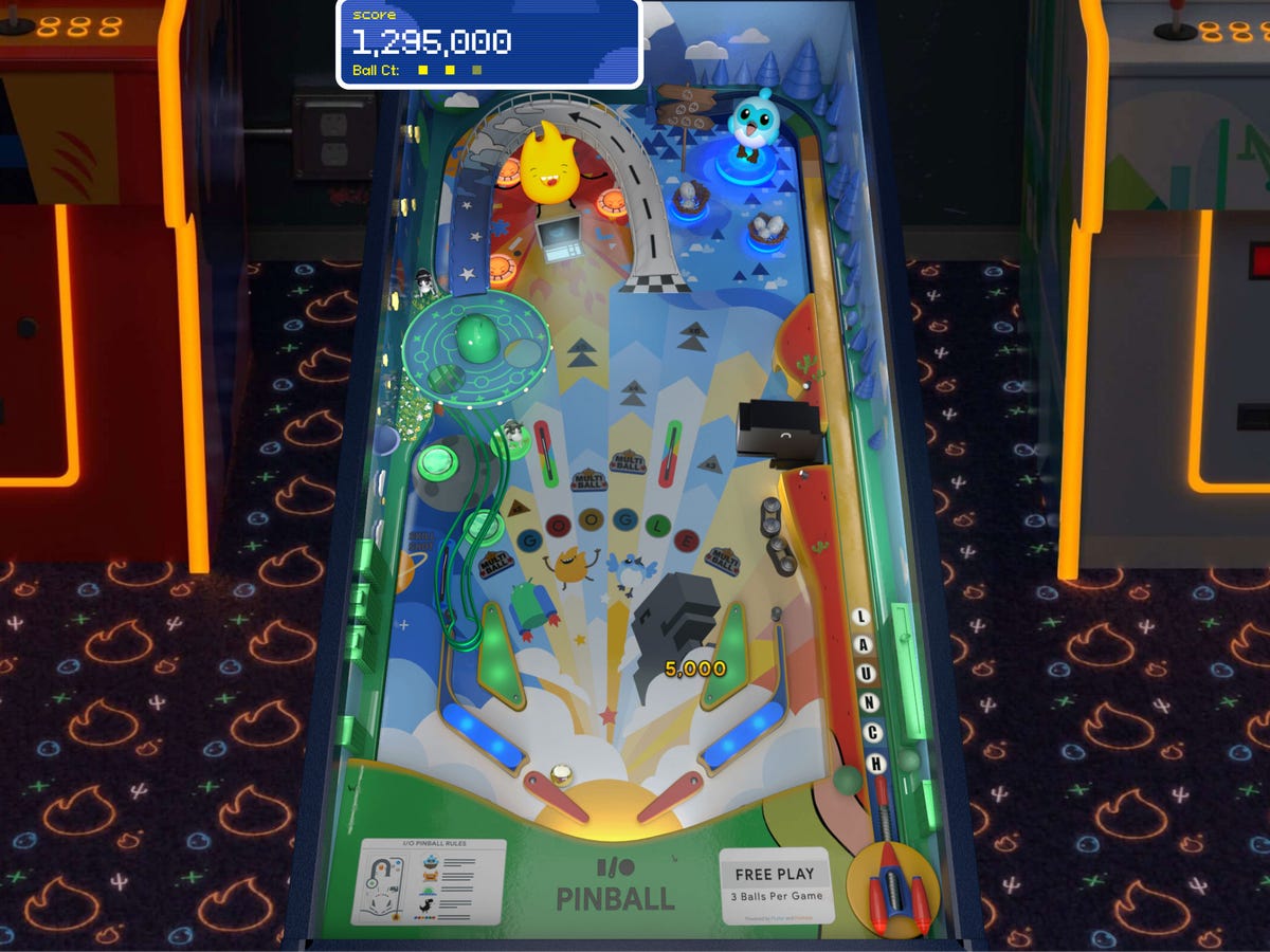 Google I/O Pinball Game Shows How Apps Can Span Phones and the Web - CNET