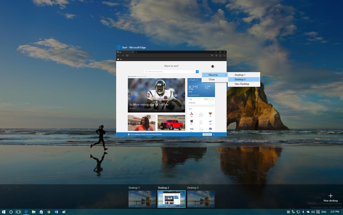 How to use sets in windows 10 to organize apps into tabs