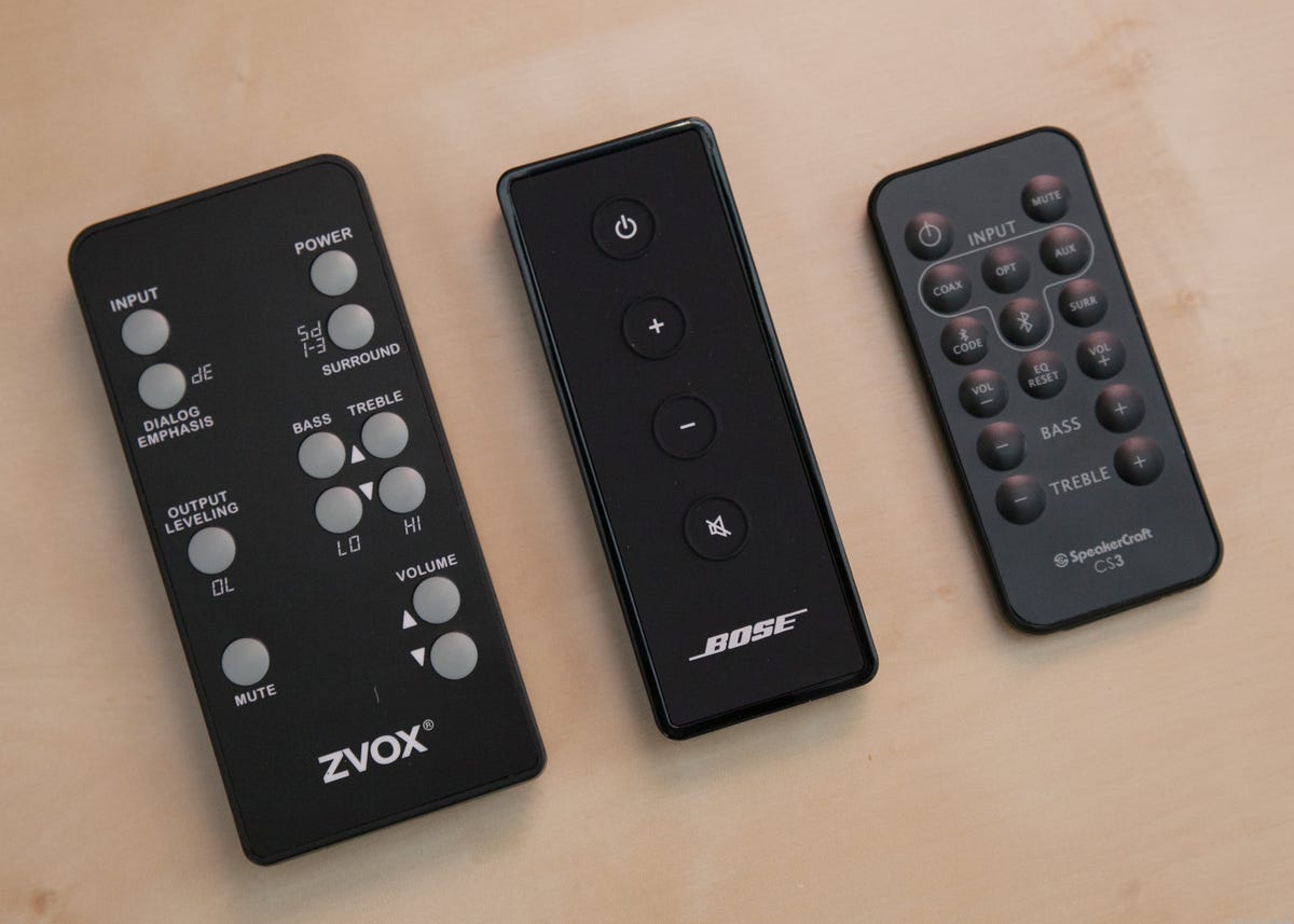 Zvox remote compared to others