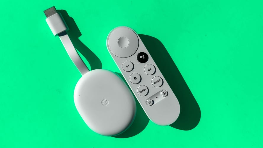 Google Chromecast With Google Tv 4k, Streaming Devices