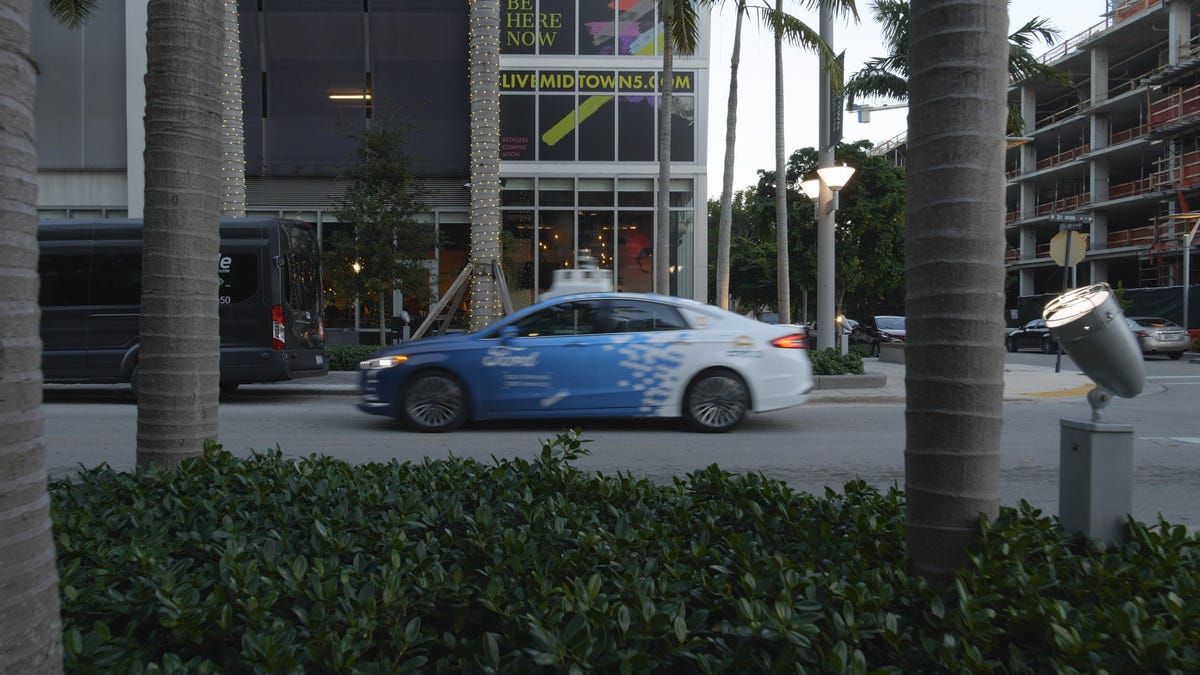 Ford Autonomous Car Miami