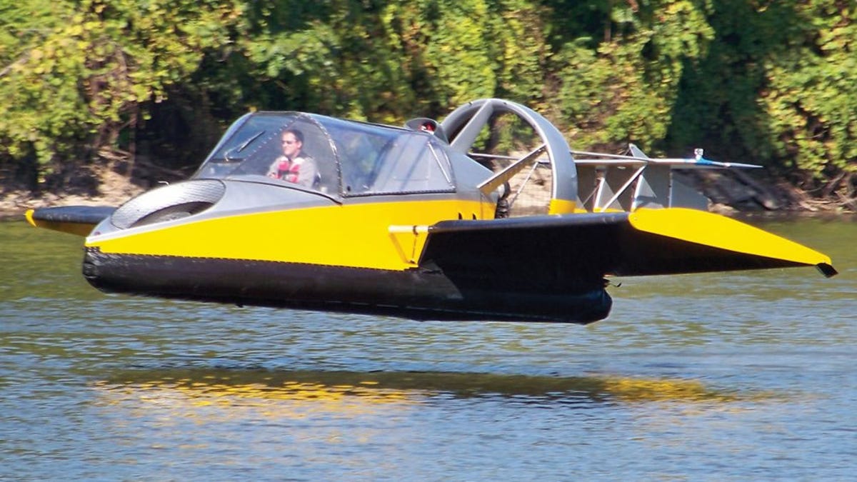 My $190,000 flying hovercraft is full of eels - CNET
