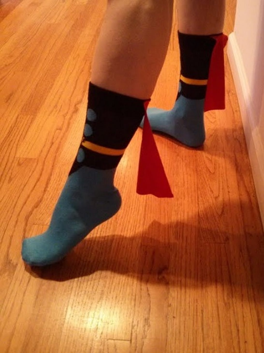 Thor socks...with capes!