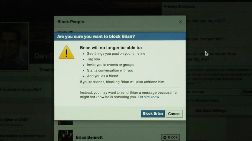 How to block people and invites on Facebook