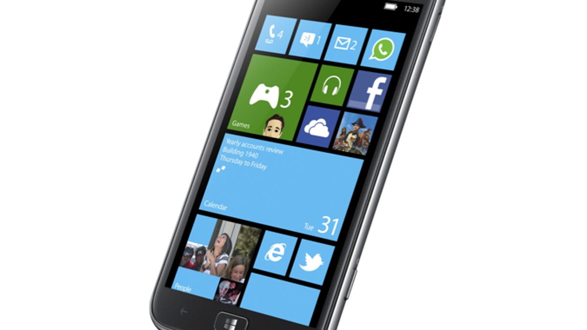 Samsung Ativ S Windows 8 phone