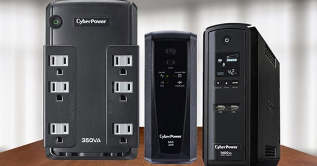 Work, Stream and Recreation By way of Blackouts With a CyberPower Battery Backup System