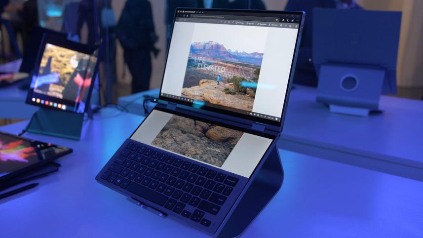 Dell shows off its dual- and folding display concepts at CES 2020