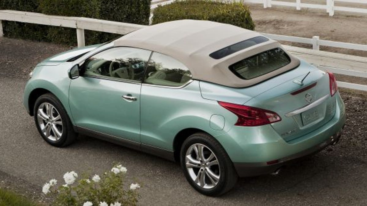 The Murano CrossCabriolet is technically the second most expensive vehicle wearing the Nissan badge.