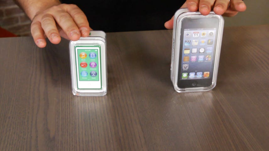 iPod Touch and Nano: unboxed