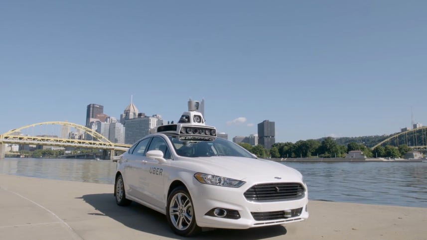 Self-driving Uber cars hit the streets of Pittsburgh