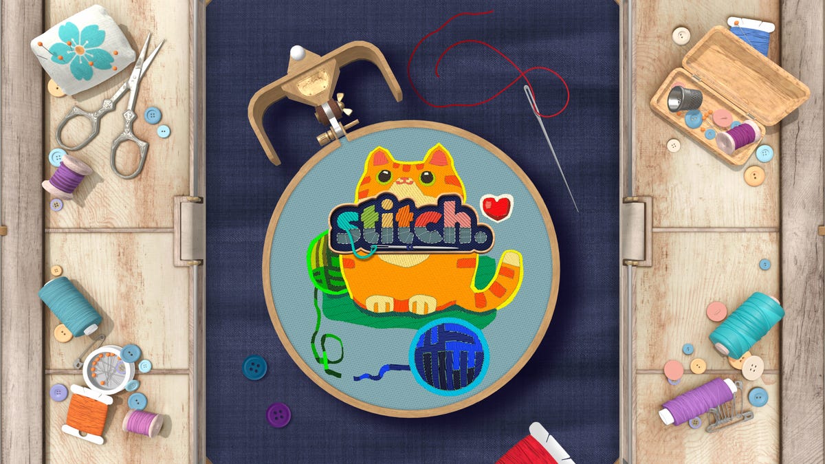 New Relaxing Embroidery Puzzle Game Stitch Available on Apple