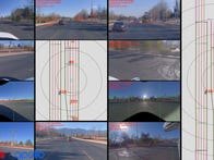 <p>This series of ten camera feeds is how Baidu's Apollo Lite sees the world.</p>
