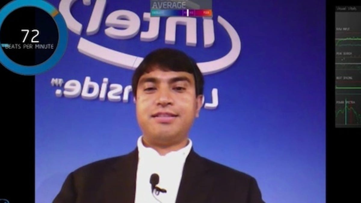 Achin Bhowmik, director of perceptual computing at Intel:  At Computex, the chipmaker demonstrated a tablet that detects your heart rate as part its push into perceptual computing.