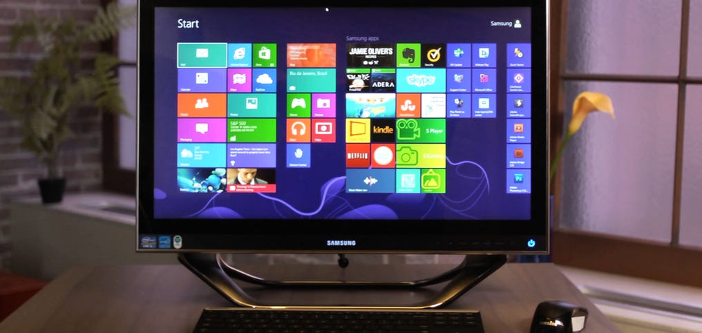Sleek Samsung all-in-one a solid Windows 8 entry point