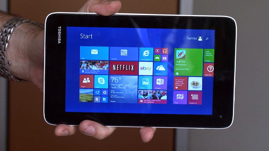 Toshiba's Encore Mini tablet surfaces for cheap