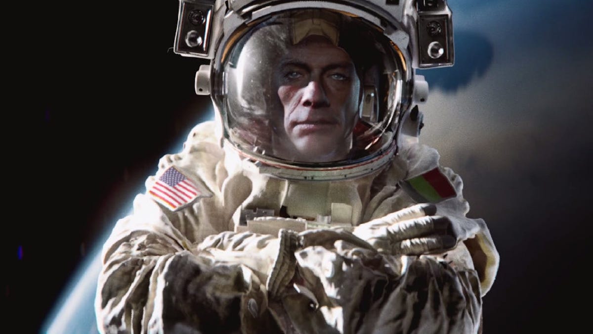 Van Damme in space