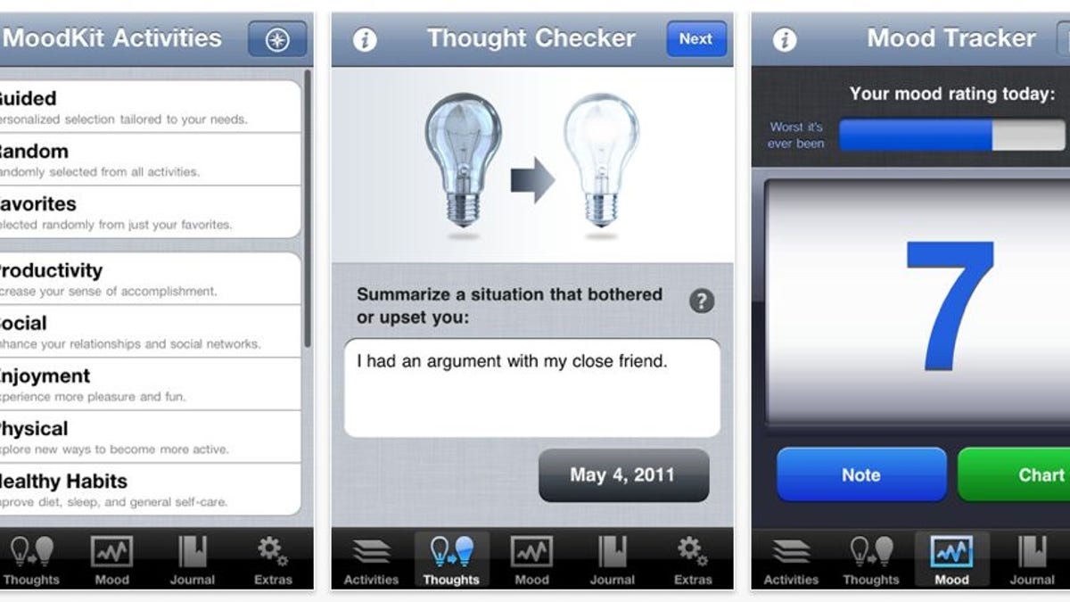 Having a bad day? MoodKit might be able to help. It&apos;s like having your own portable psychologist.