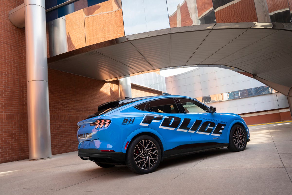 Ford Mustang Mach-E GT police car