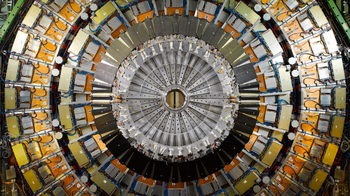 The Large Hadron Collider outside Geneva, Switzerland.