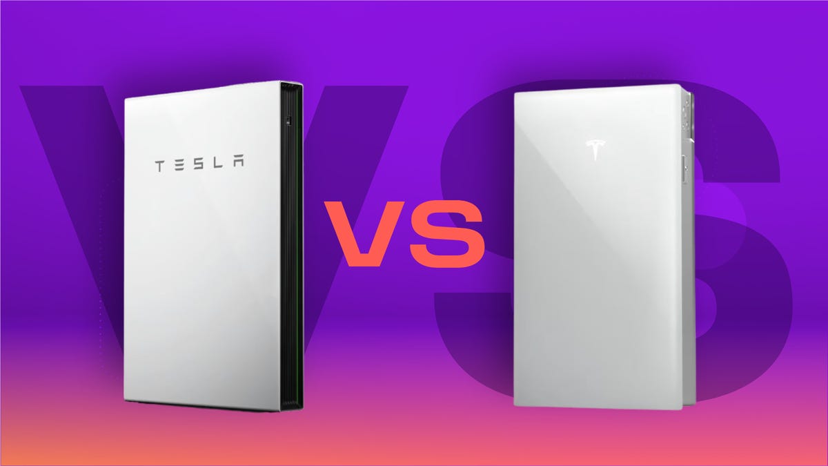 Tesla powerwall models vs