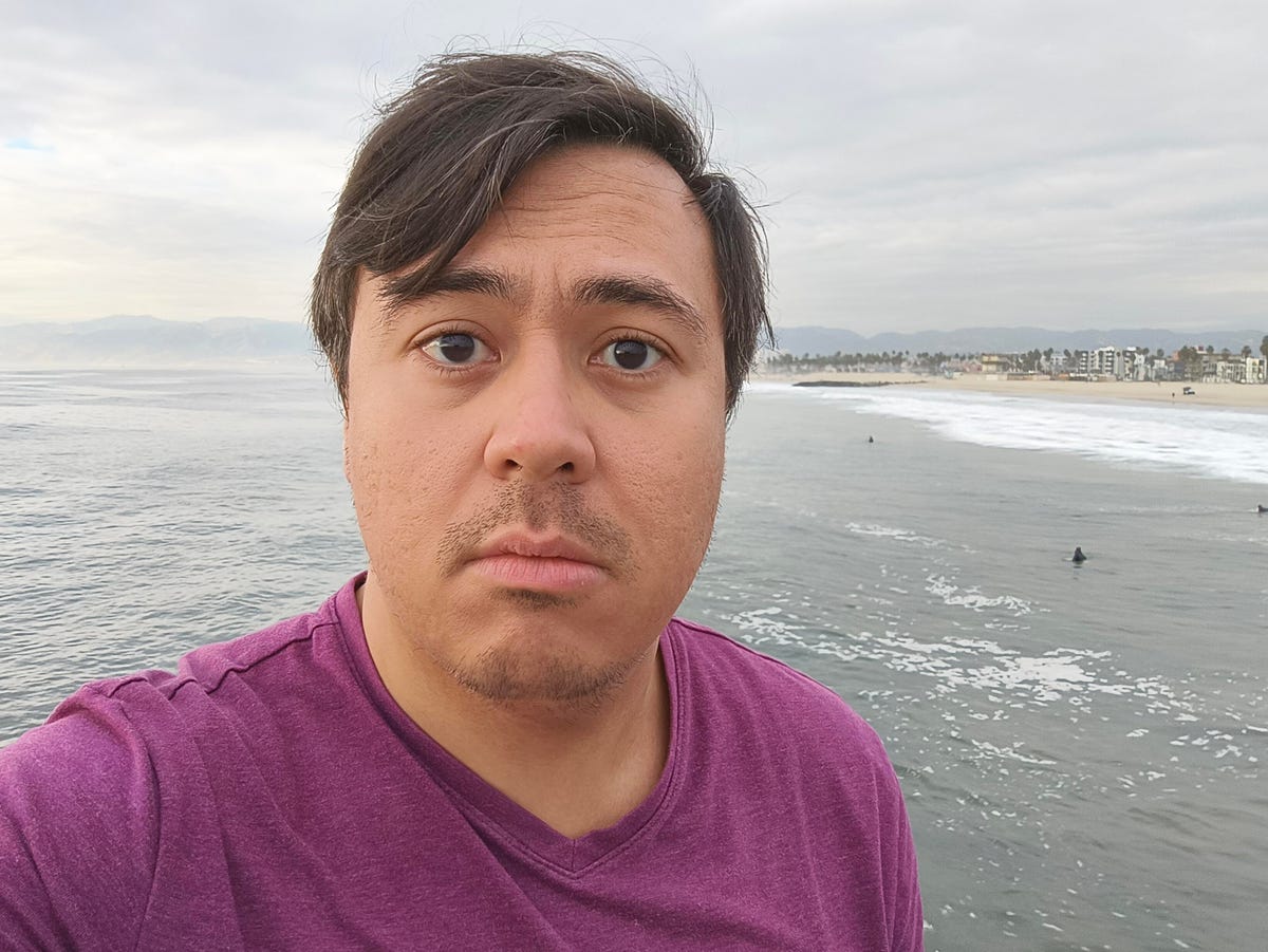 Self-taken photo at Venice Beach