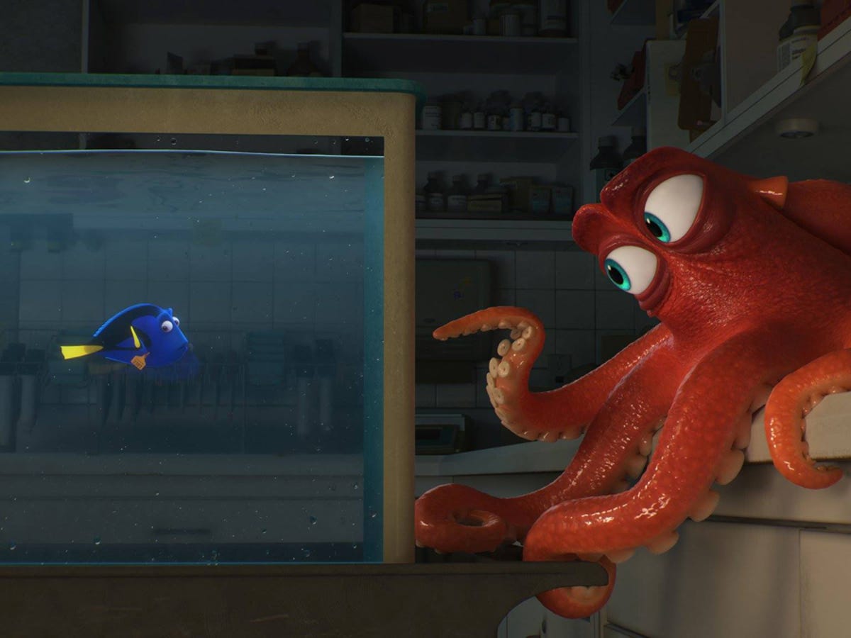 How 'Finding Dory' spawned a super-realistic, 'squishy' octopus - CNET