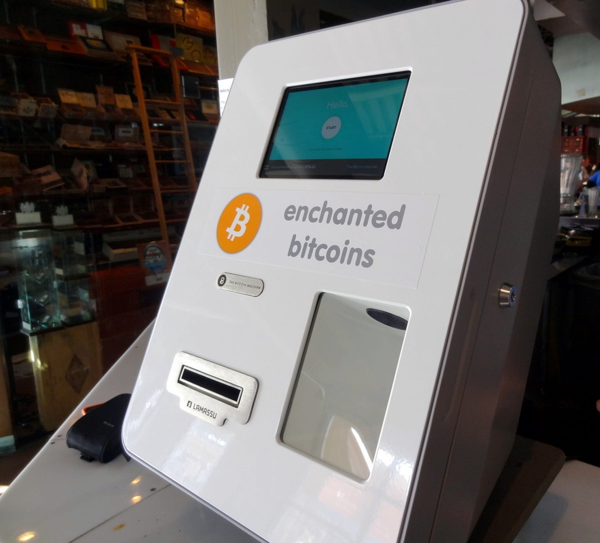 Lamassu bitcoin machine