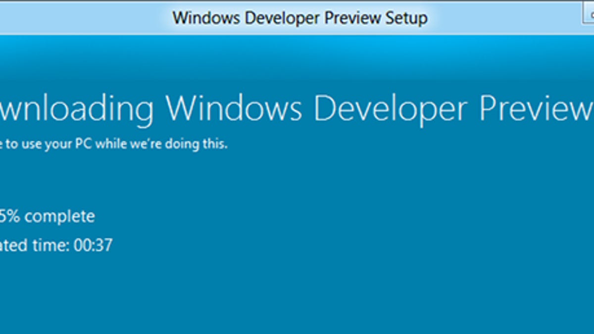 Microsoft has streamlined the upgrade and setup process for Windows 8.