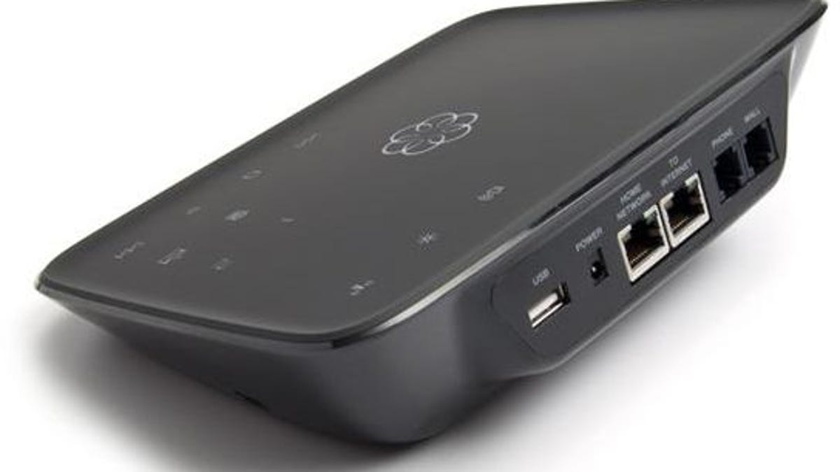 The Ooma Telo connects to your router and your existing cordless phone system.