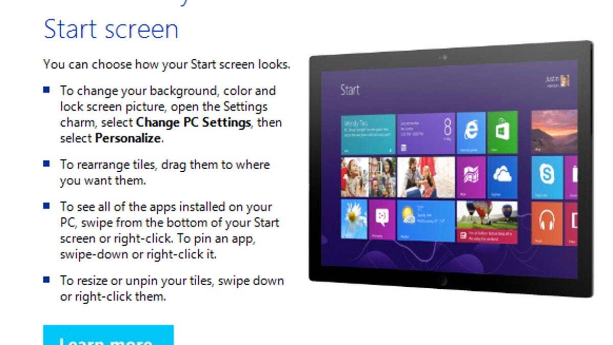 Microsoft's new e-mails offer a helping hand to Windows 8 users.