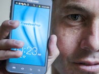 <p>FreedomPop CEO Stephen Stokols. The company's Wi-Fi first phone is designed to sidestep cellular and help you horde your minutes. </p>