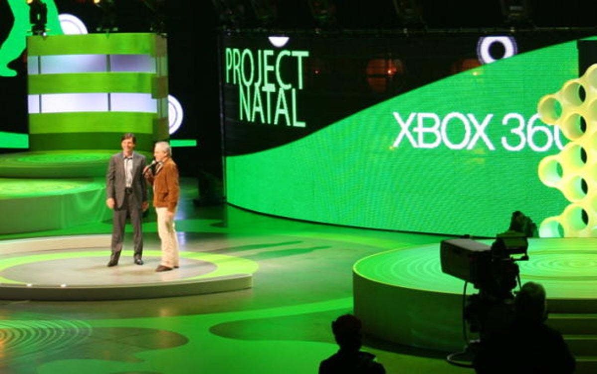 Microsoft unveils Project Natal at its E3 2009 press conference.