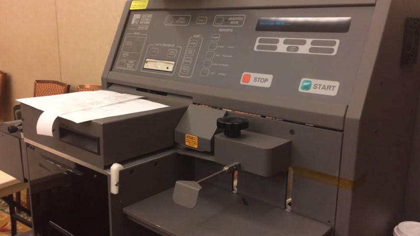 Hackers take on new voting machines at Defcon