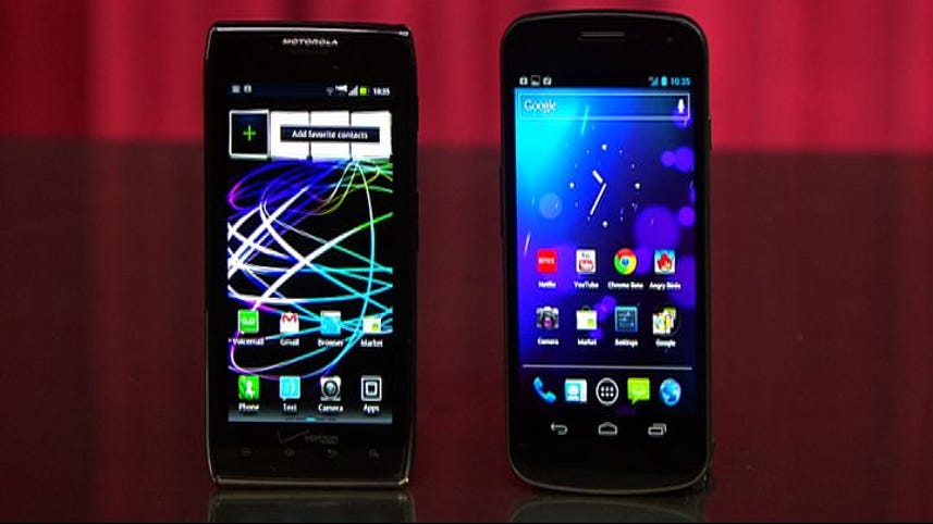 Motorola Droid Razr Maxx vs. Samsung Galaxy Nexus