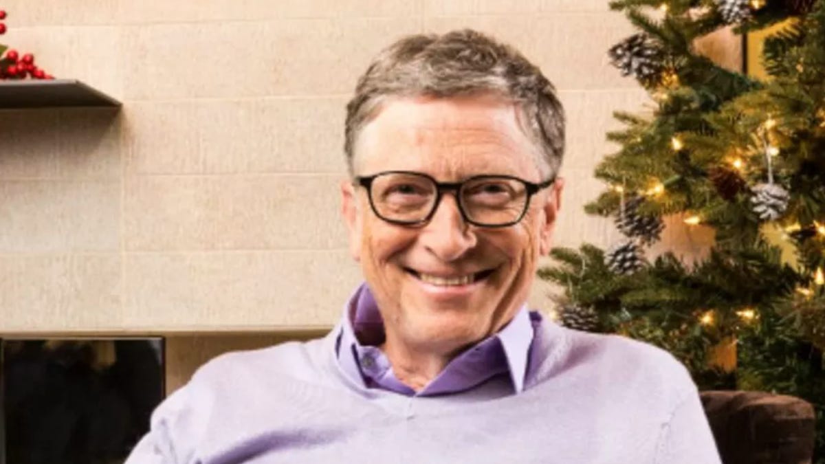 What Bill Gates is doing during lockdown: Tennis, one masked haircut - CNET