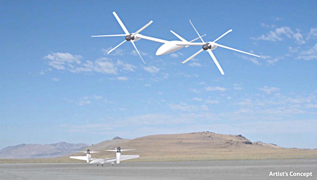 Karem Aircraft concept for DARPA VTOL X-Plane program
