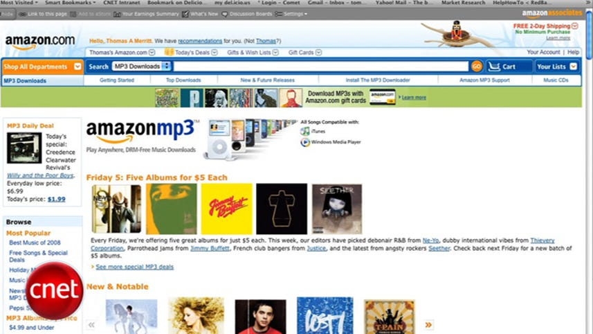 Shop Amazon MP3s from iTunes