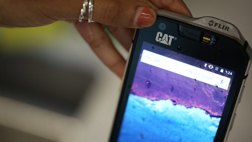 CAT S60 phone packs FLIR thermal imaging camera and ultra-durable waterproof design