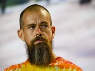 <p>Jack Dorsey, CEO of Twitter and Square, at the Bitcoin 2021 conference in Miami in June.&nbsp;</p>