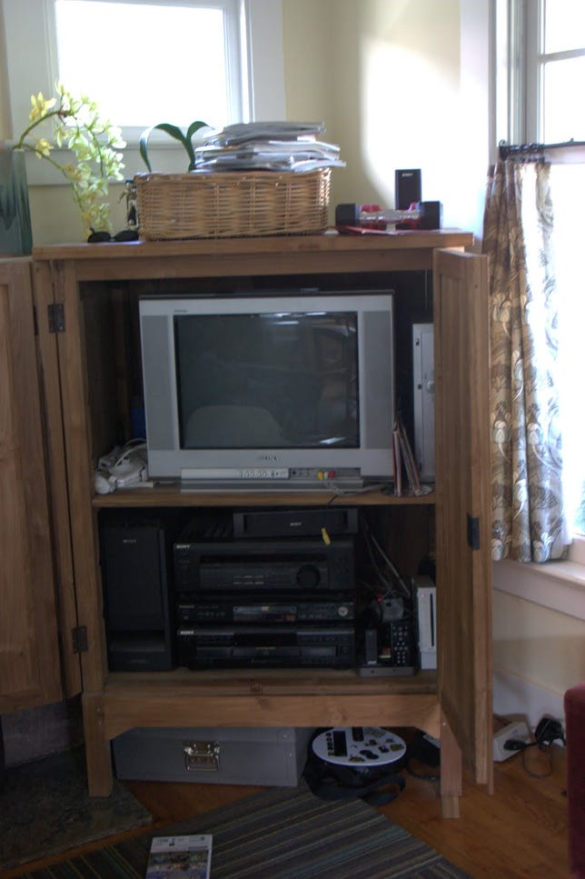 Lindsey's TV cabinet