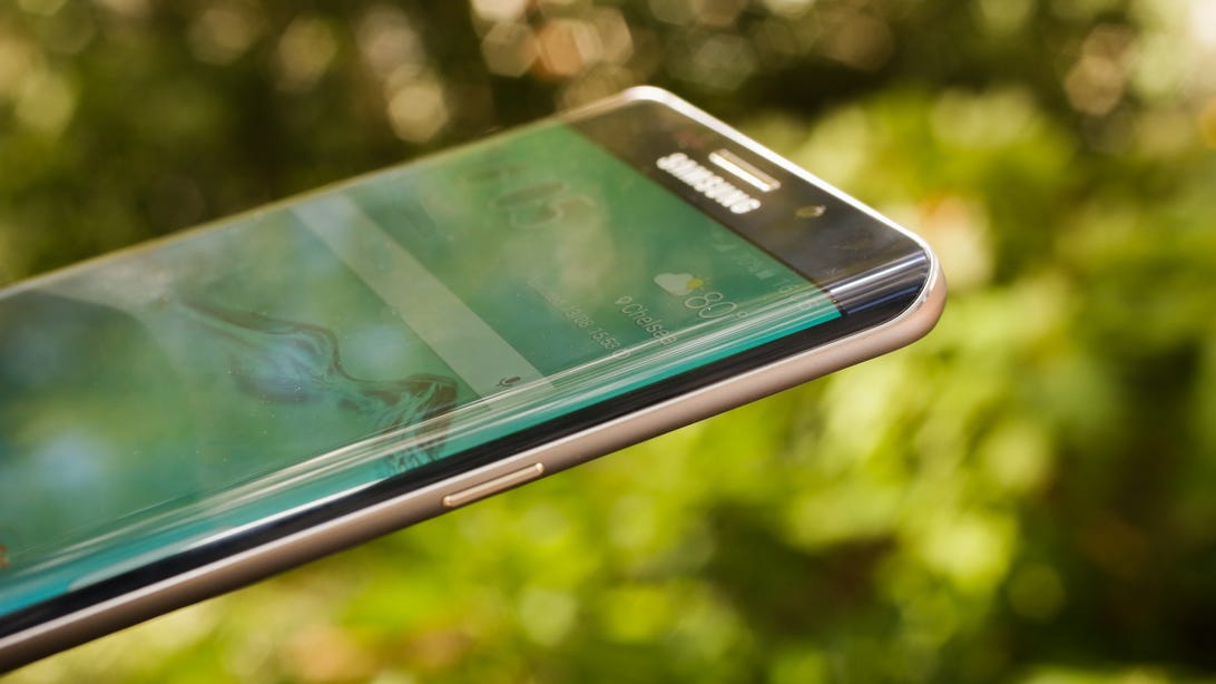 Samsung S Big Curvy Galaxy S6 Edge Pictures Cnet