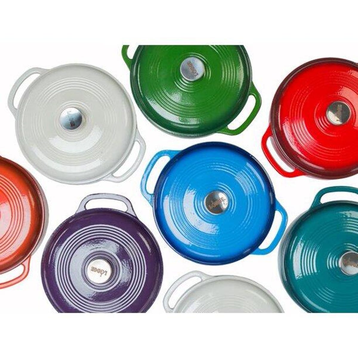 colorful dutch ovens