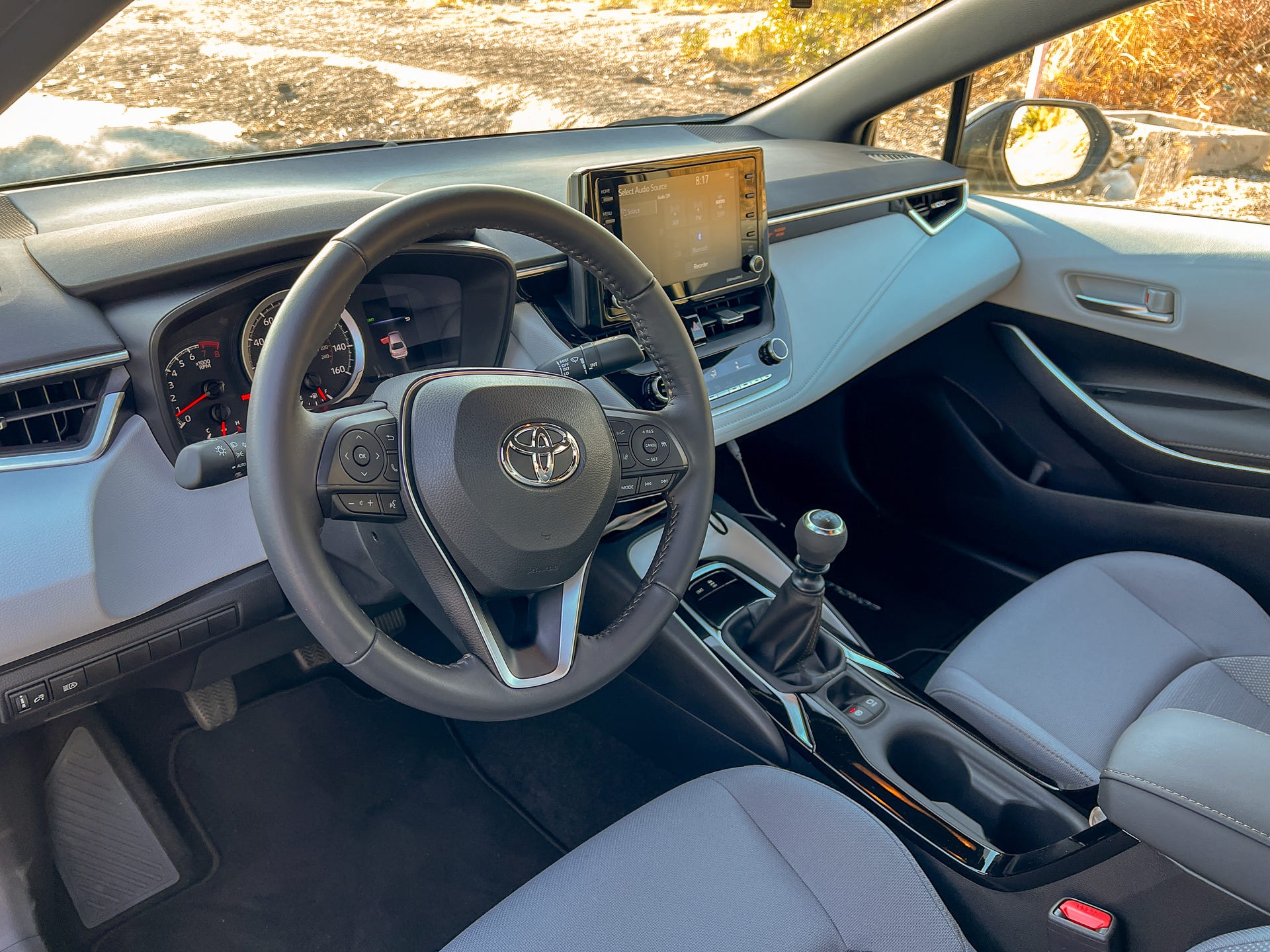 2022 Toyota Corolla Apex interior