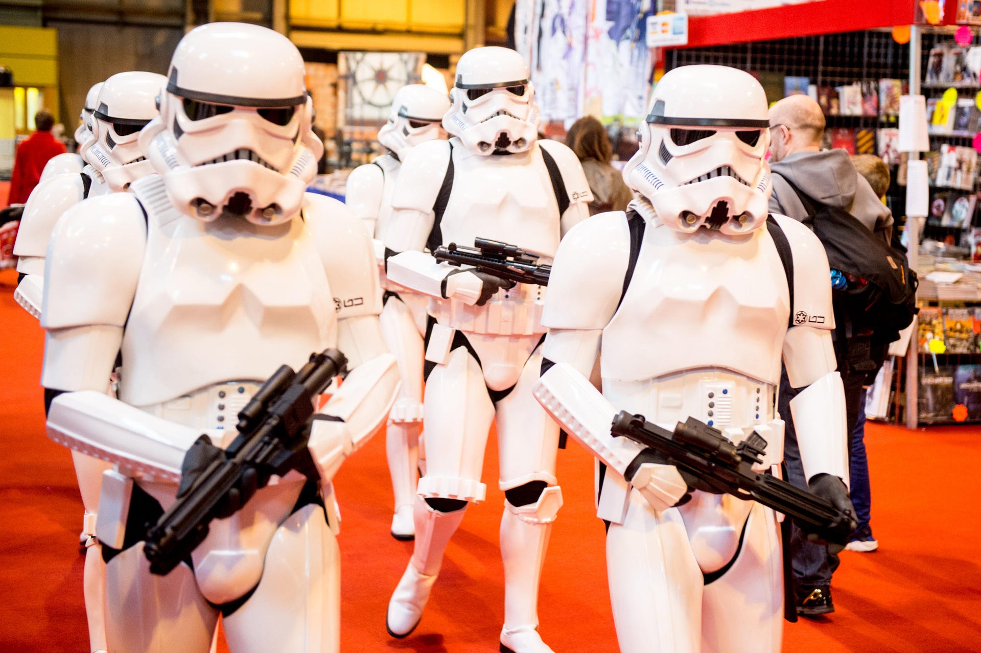 Stormtroopers from Star Wars